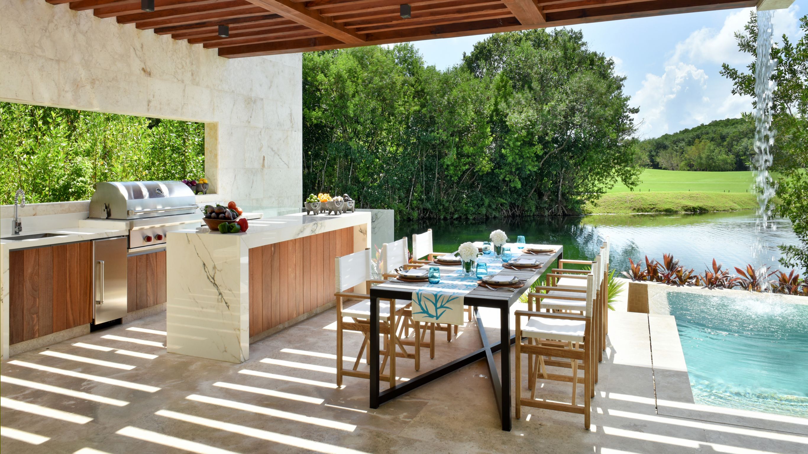 Villa Paraiso de quatro quartos Terraço ao ar livre