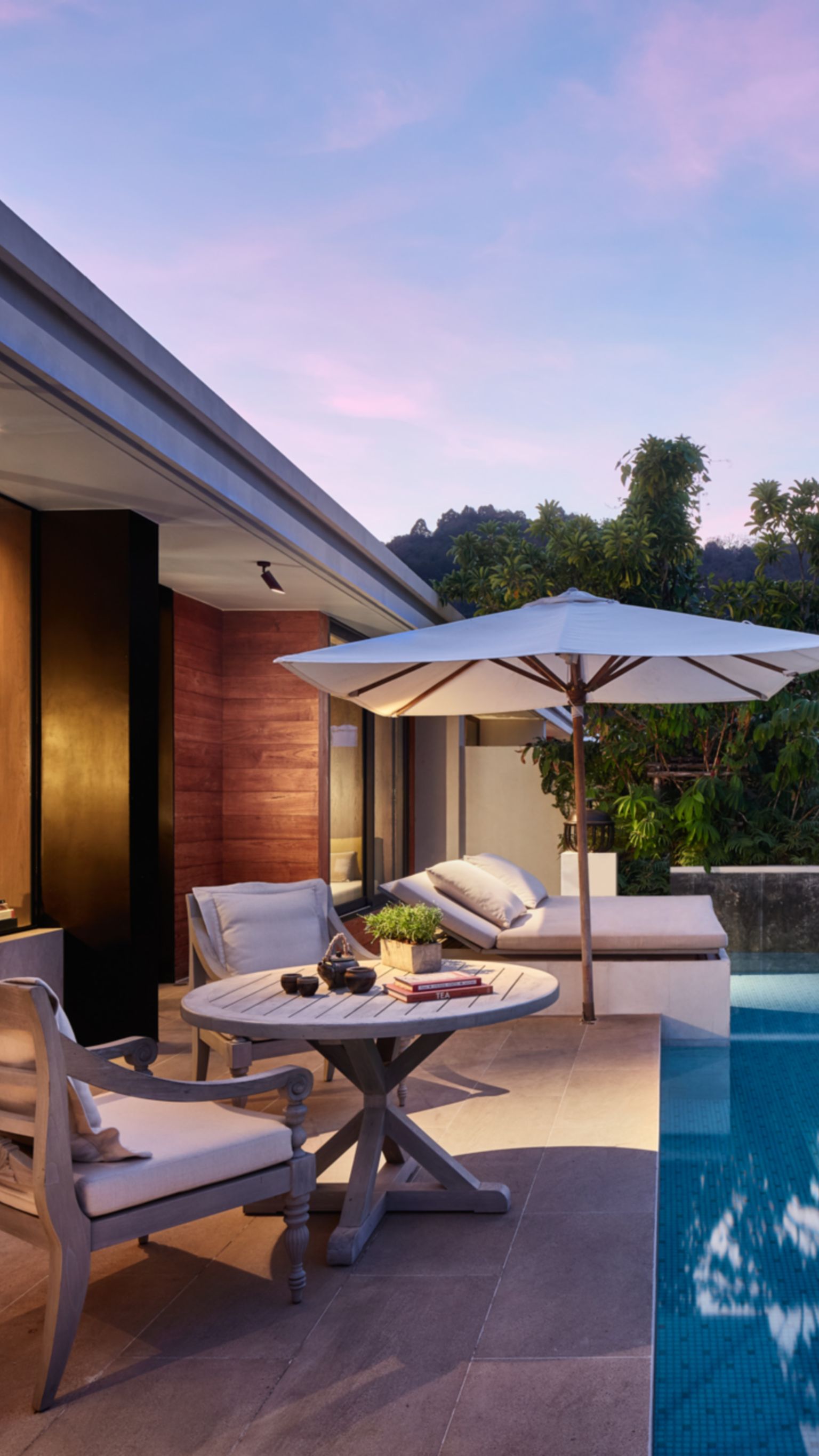 Partial Oceanview Pool Pavilion Two Bedroom | Rosewood Phuket