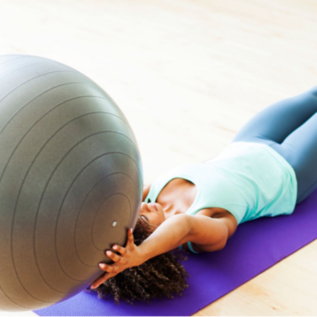 women in a pilates class at fitness center at rosewood mayakoba