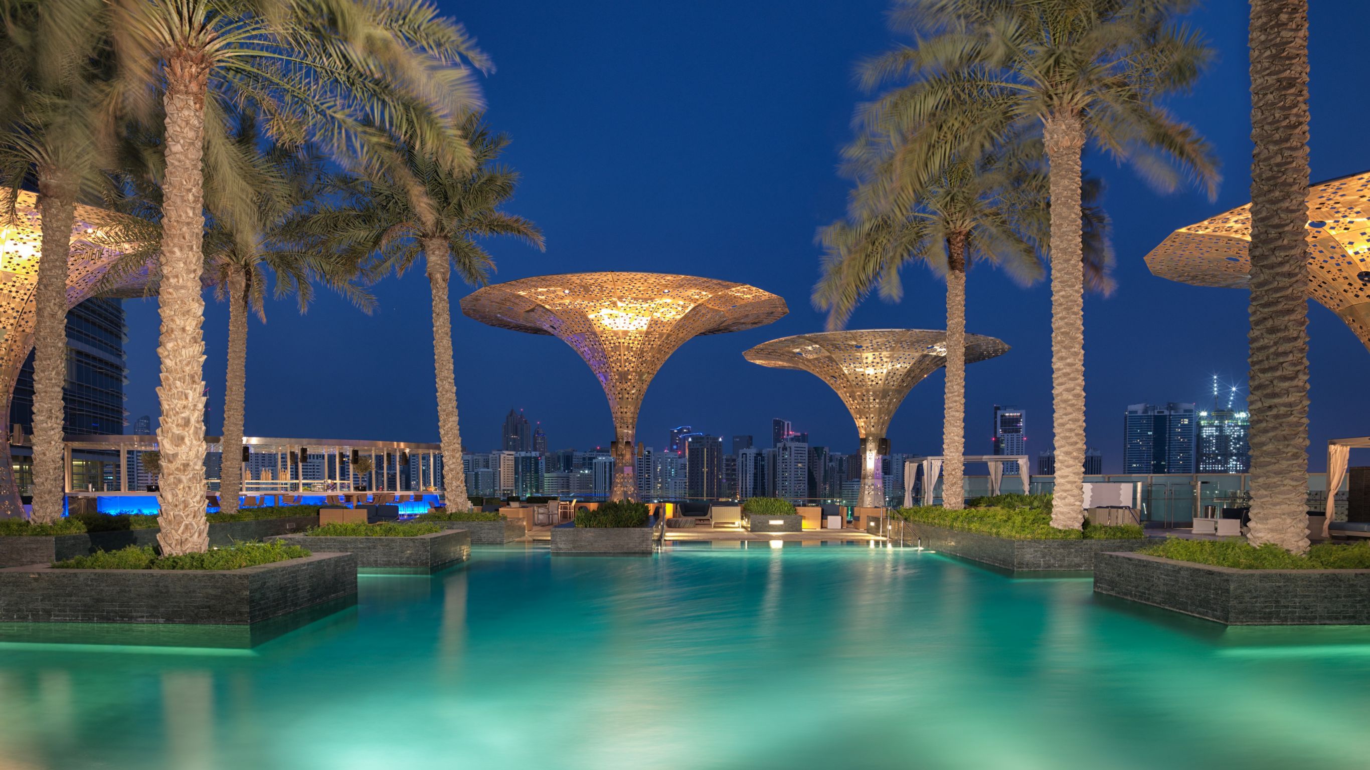 حمام السباحة | فندق روزوود أبوظبي