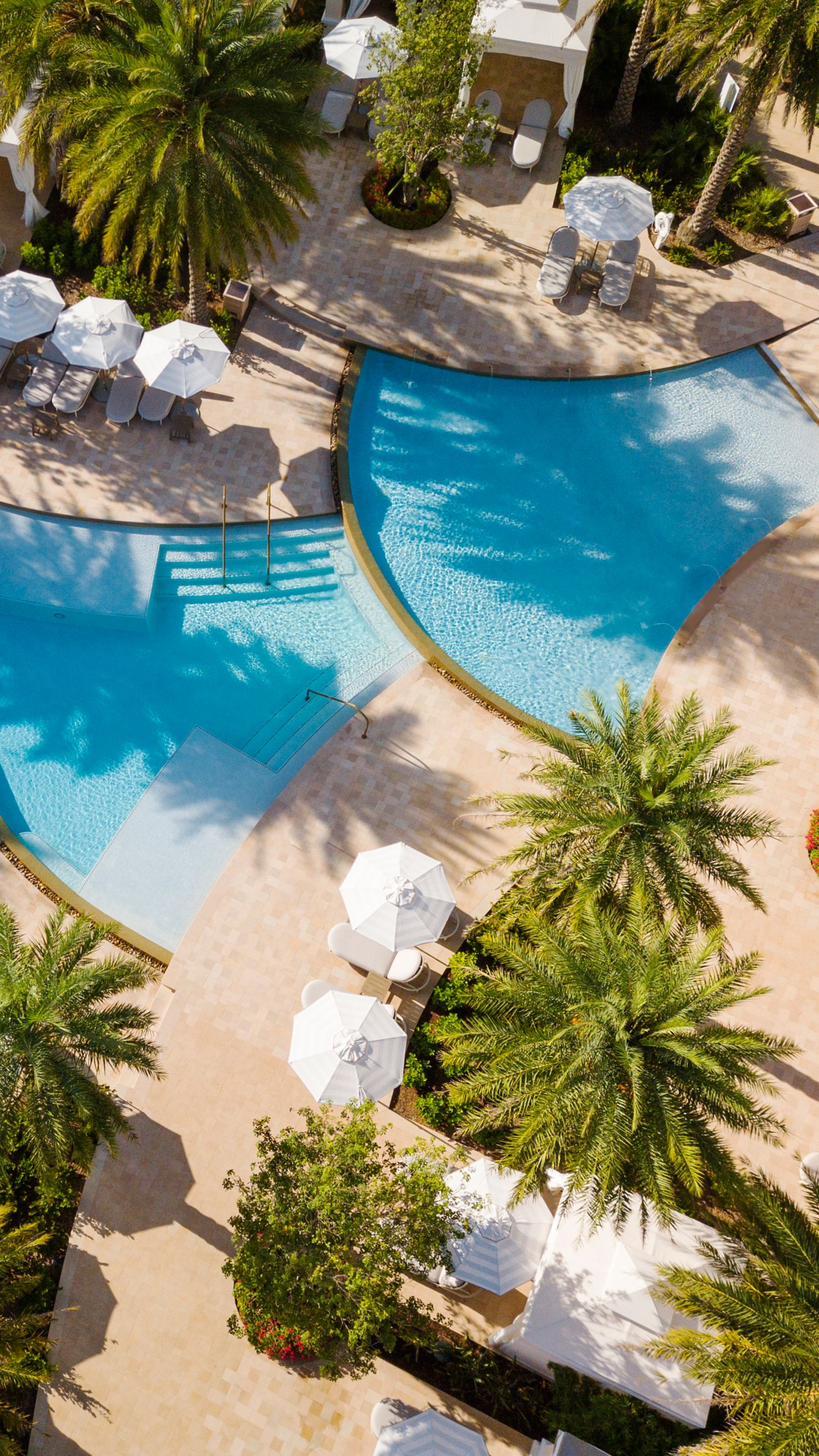 Aerial View of Cabana Pool