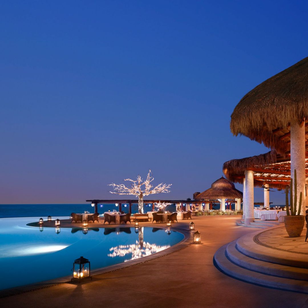 Poolside Dining Las Ventanas Rosewood