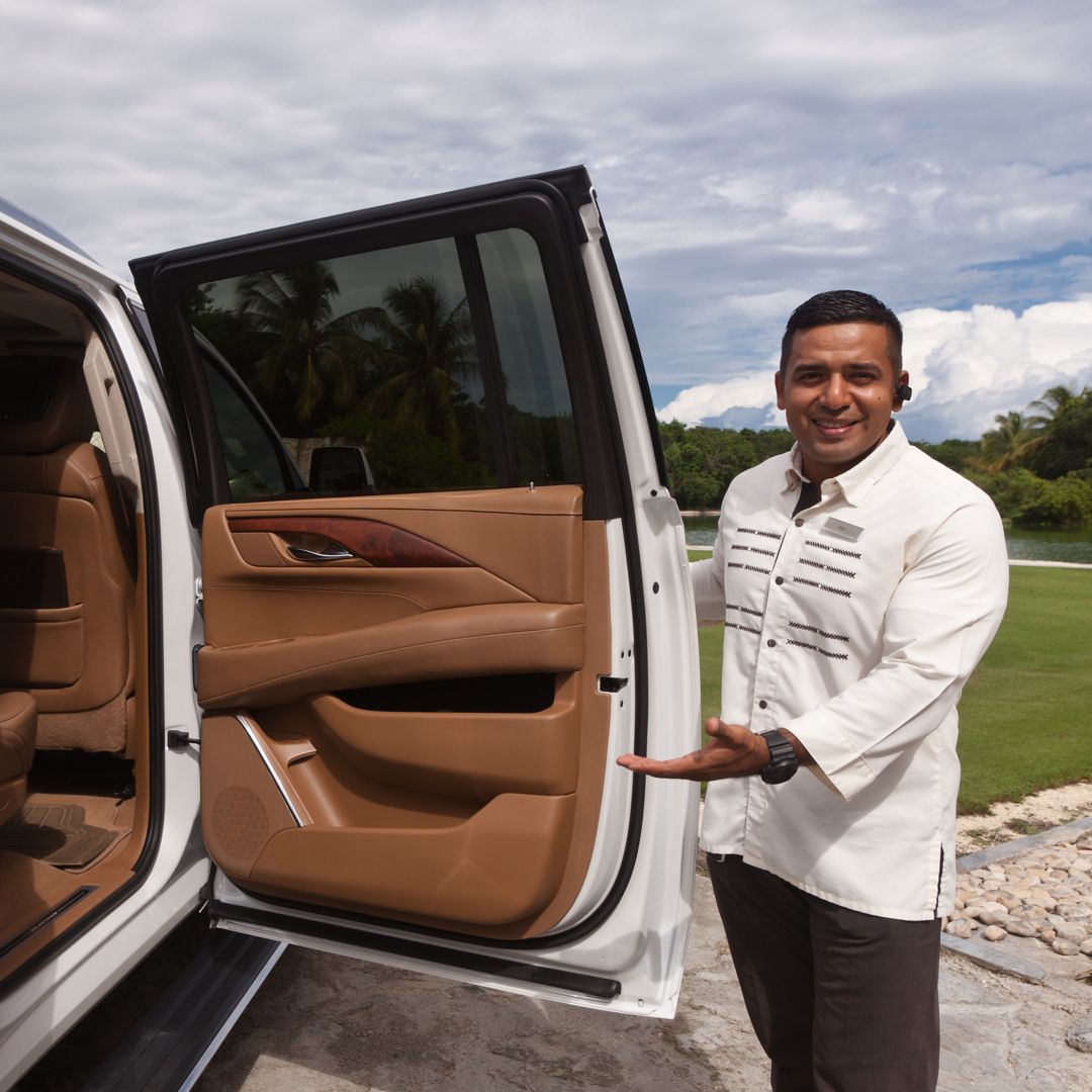 Complimentary Airport Transportation Mayakoba Rosewood
