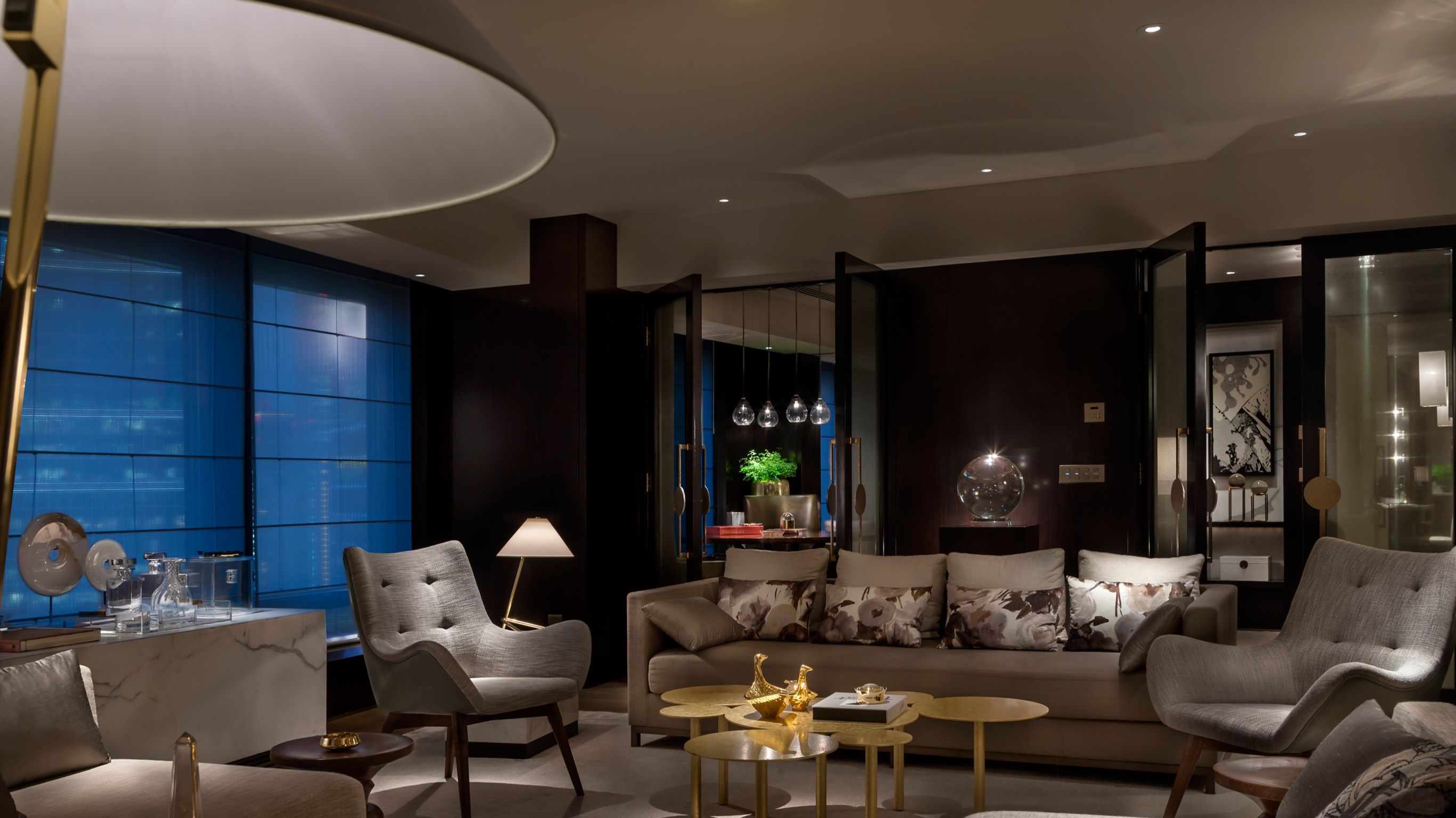 Beijing House Living Room Rosewood