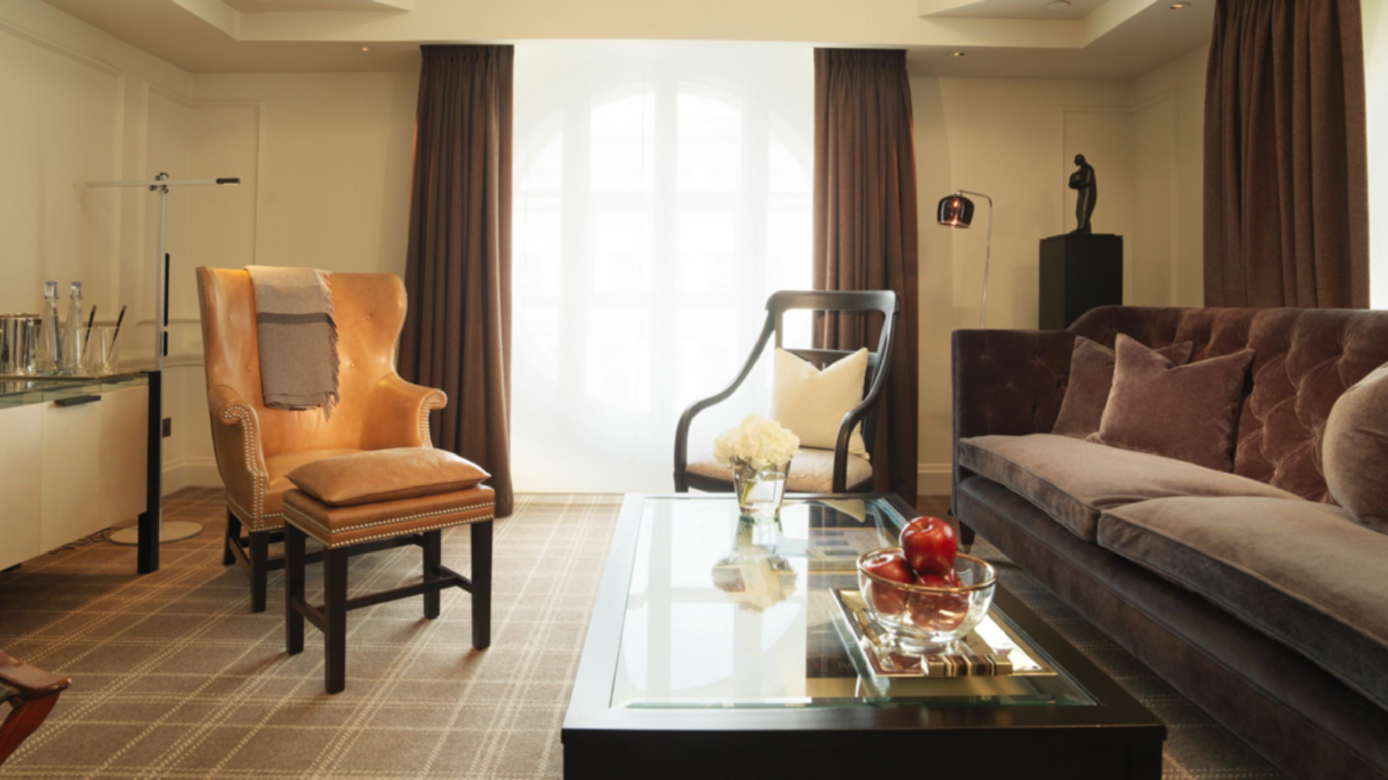 Sala de estar de Cupola House en Londres