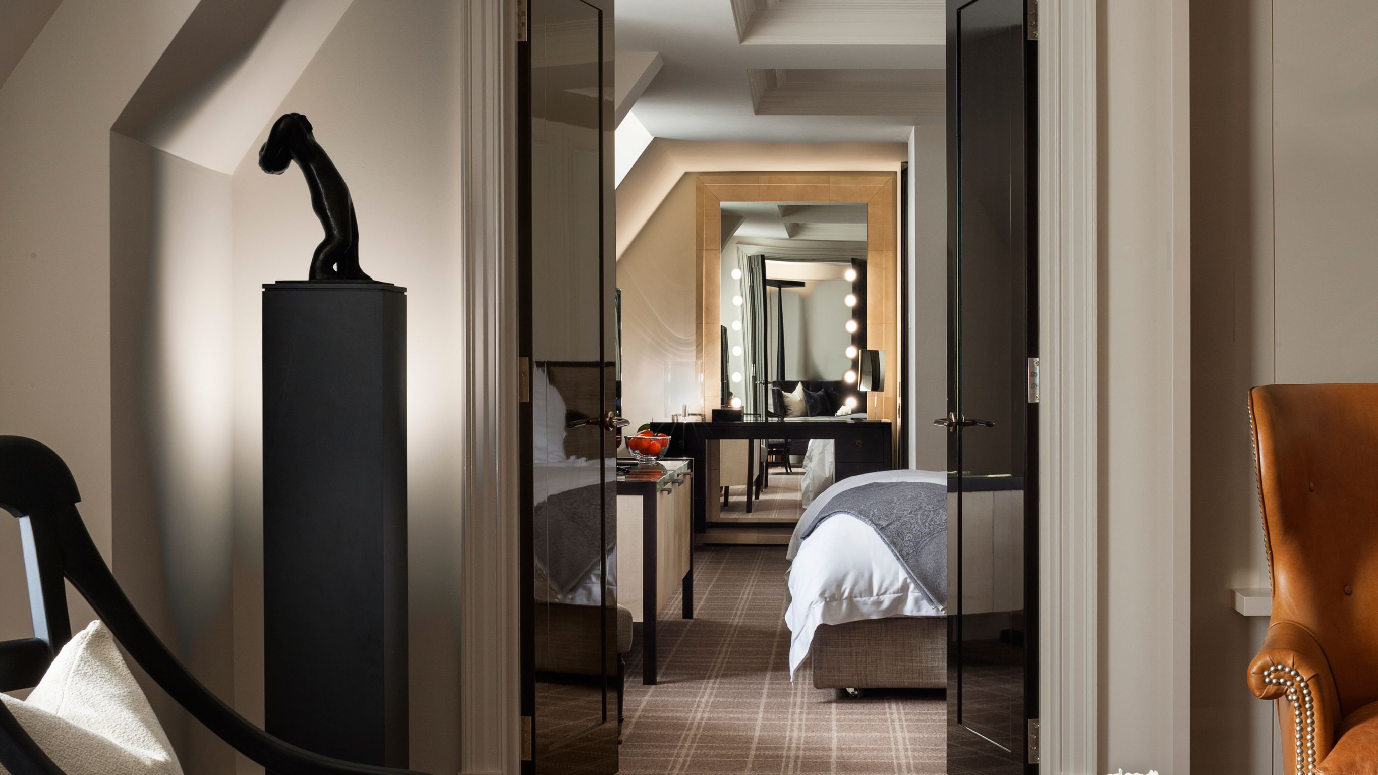 Sala de estar de la suite Grand Premier