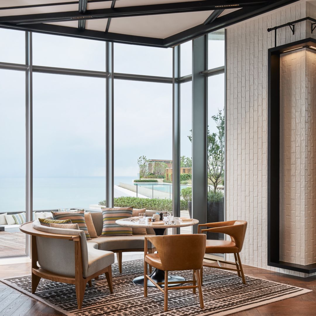 East Kitchen Ocean View Restaurant Sanya Rosewood