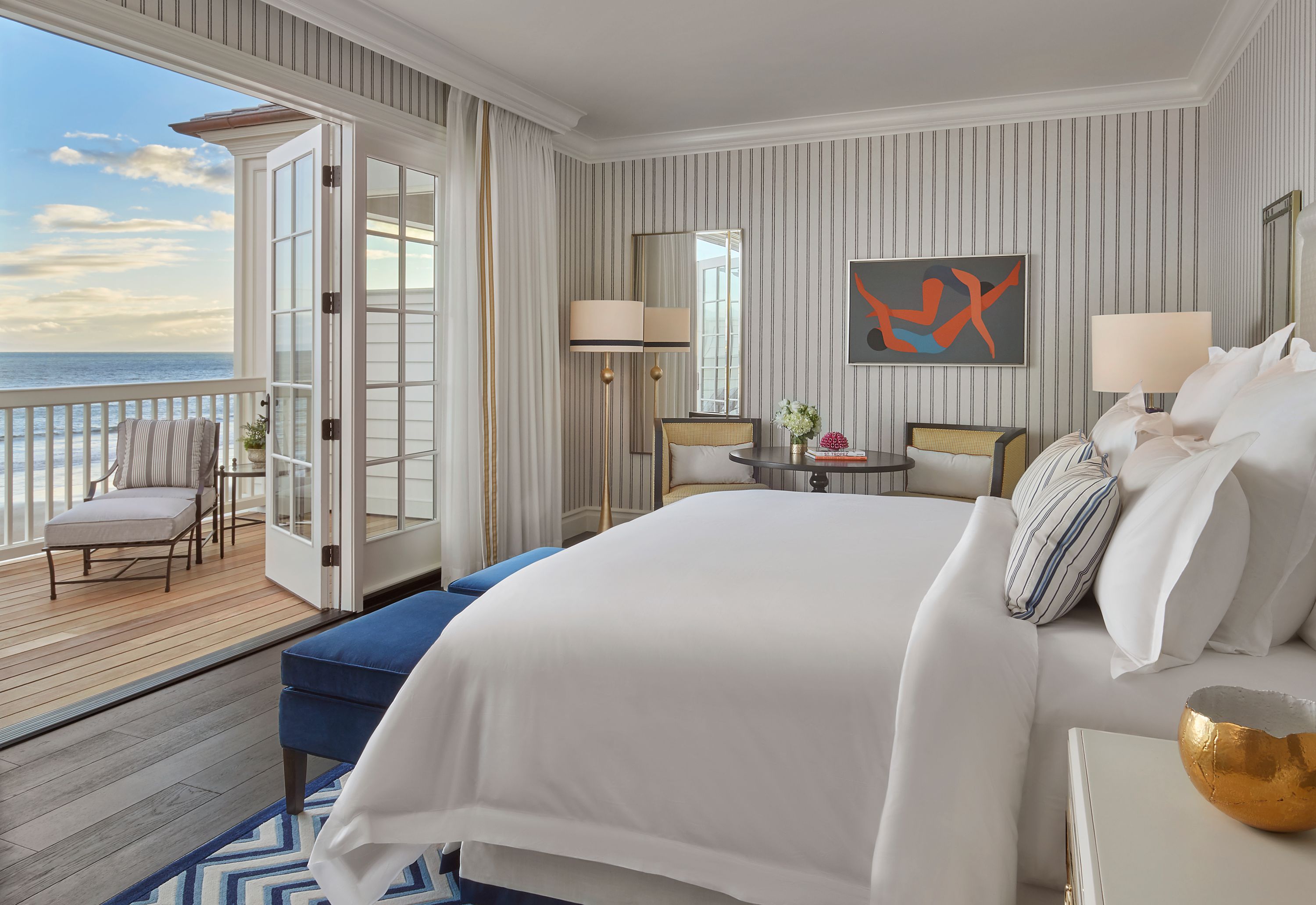 Beach House Guestrooms Santa Barbara Luxury Resort Rosewood