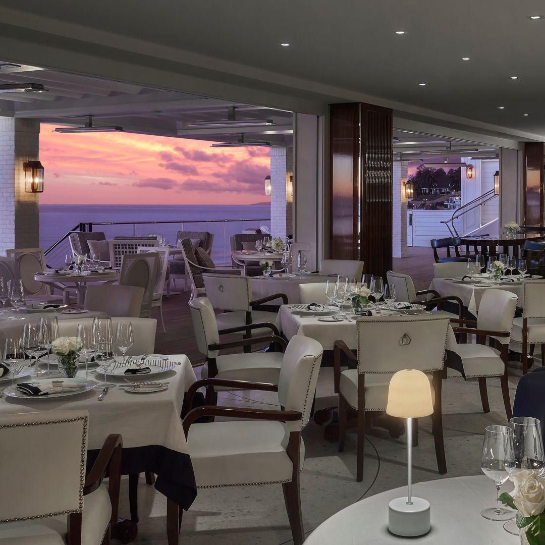 Caruso's Restaurant Montecito Rosewood.