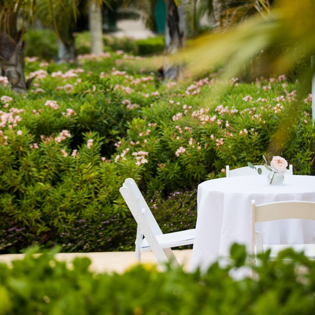 Outdoor Private Dining Courtyard