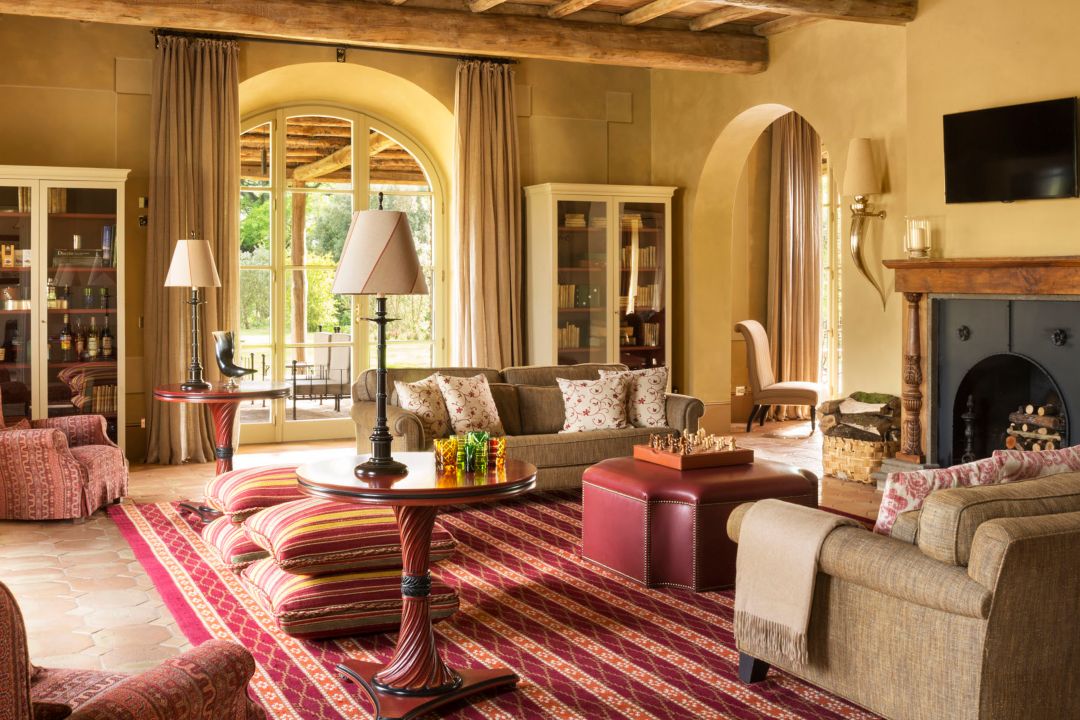 Rosewood Castiglion Del Bosco Villa Stabbi Living Room