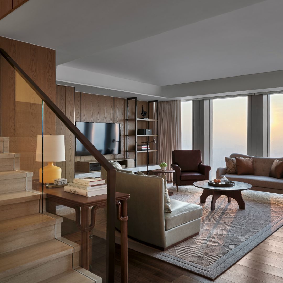 Rosewood Guangzhou Residences Two Bedroom Duplex