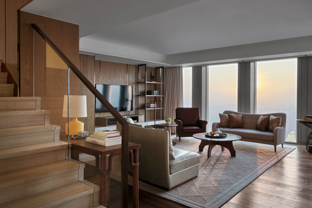 Rosewood Guangzhou Residences Two Bedroom Duplex