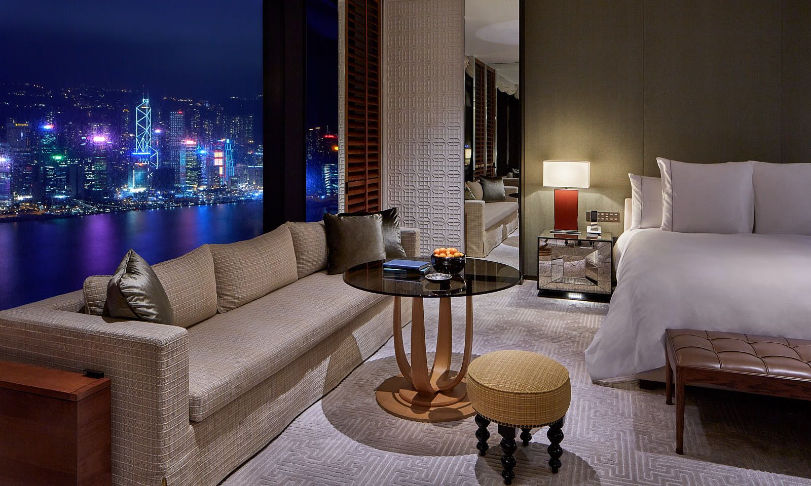 Luxury hotel suite in Hong Kong