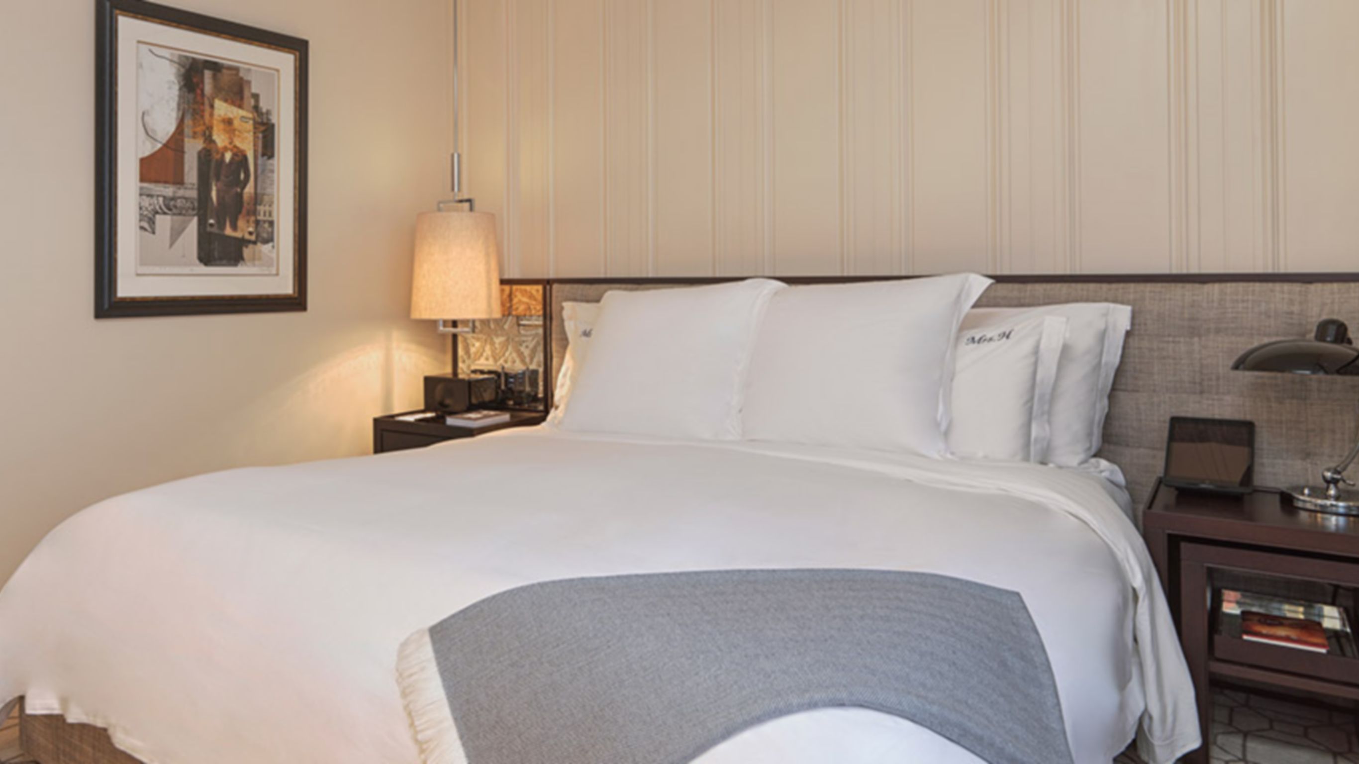 Dormitorio de Lincoln House en Londres