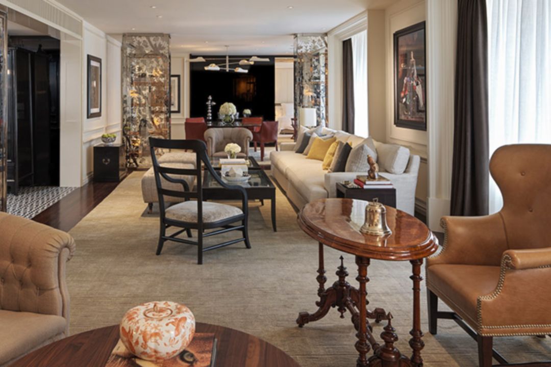 Sala de estar de Lincoln House en Londres