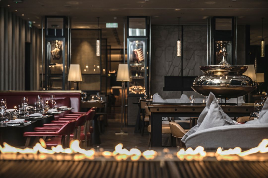 金边 Cuts 餐厅美食牛排馆的酒窖