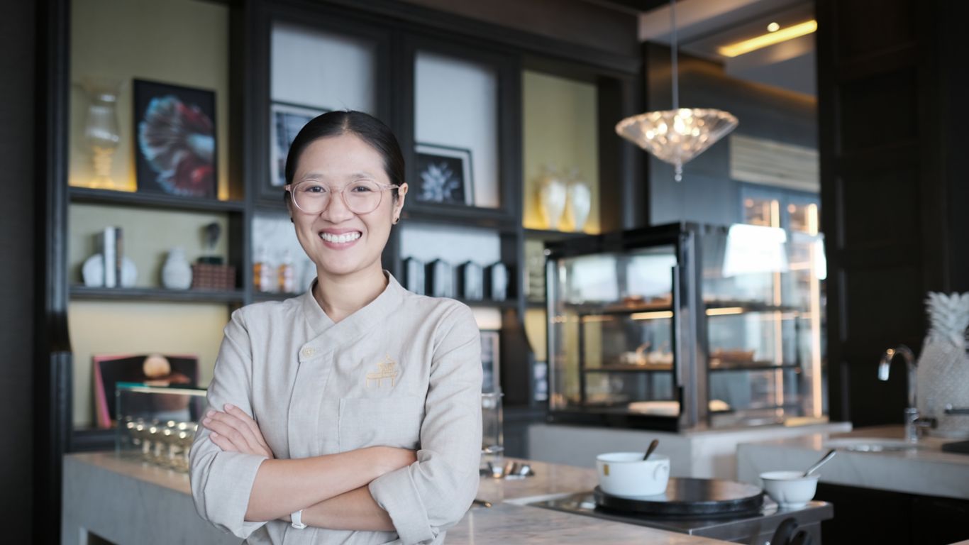 Rosewood Phno m Penh Chef Nak Khmer cuisine, Khmer dishes at Brasserie Louis