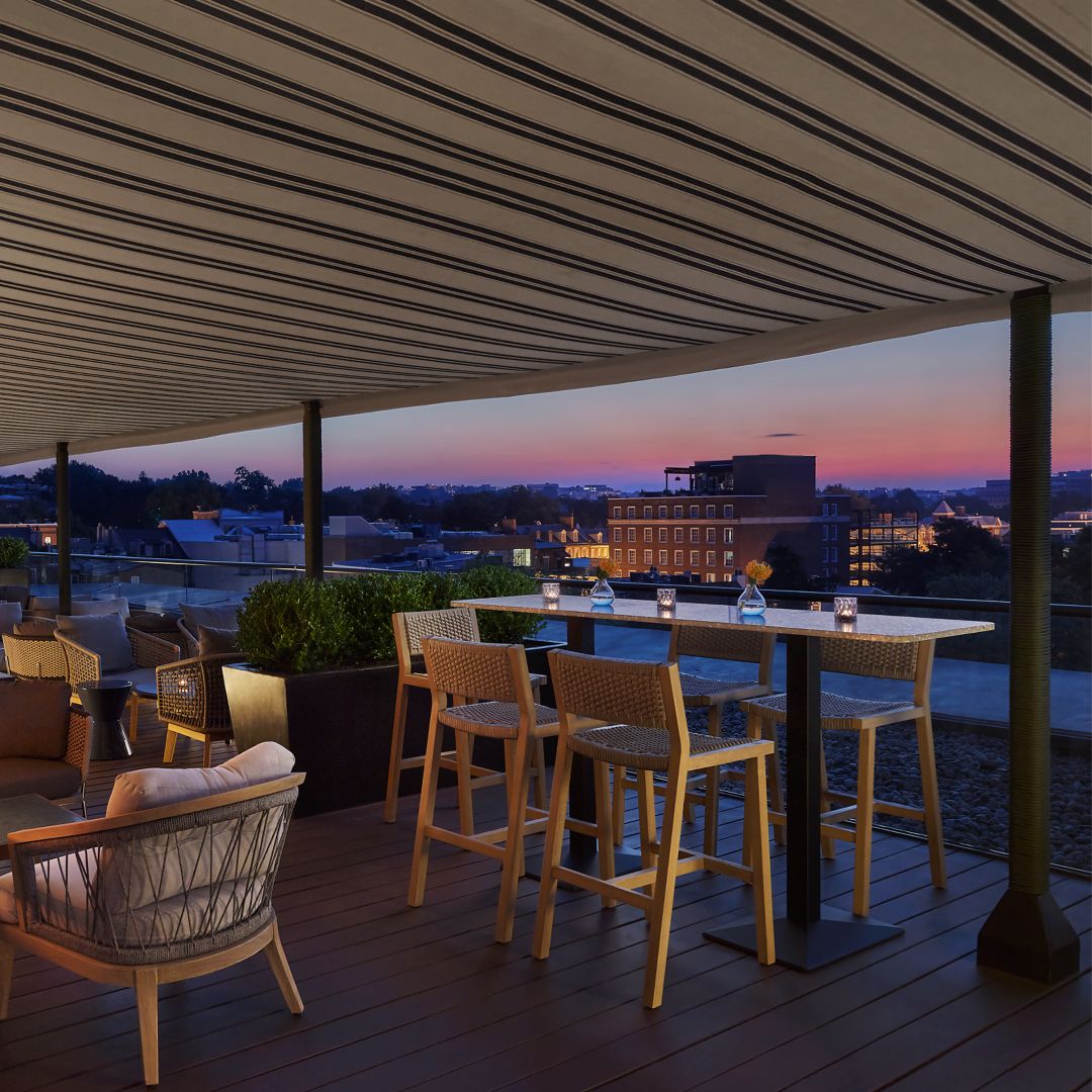 Rooftop Bar Washington Rosewood