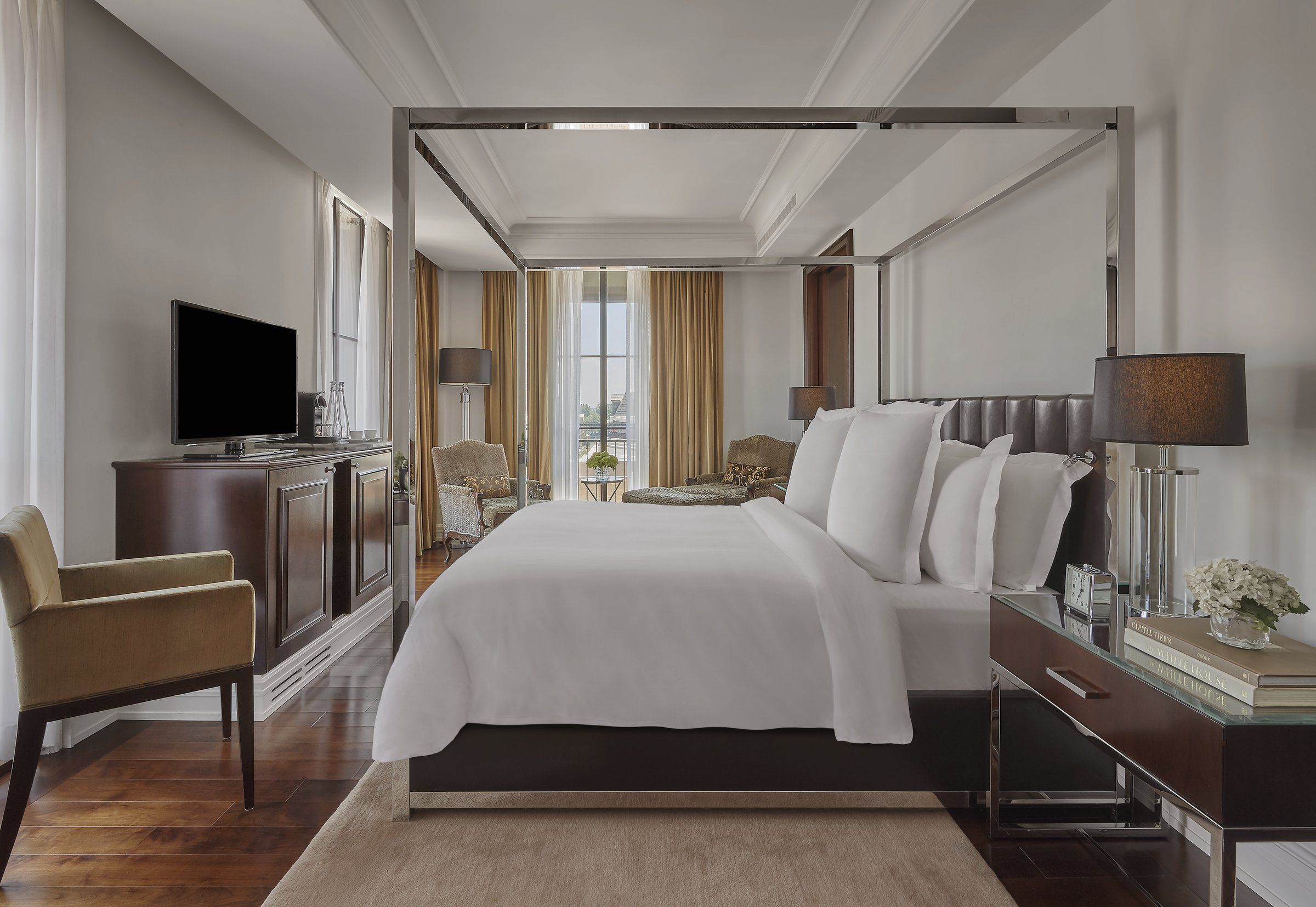 Premier Corner King Room Luxury Hotel Room Washington DC