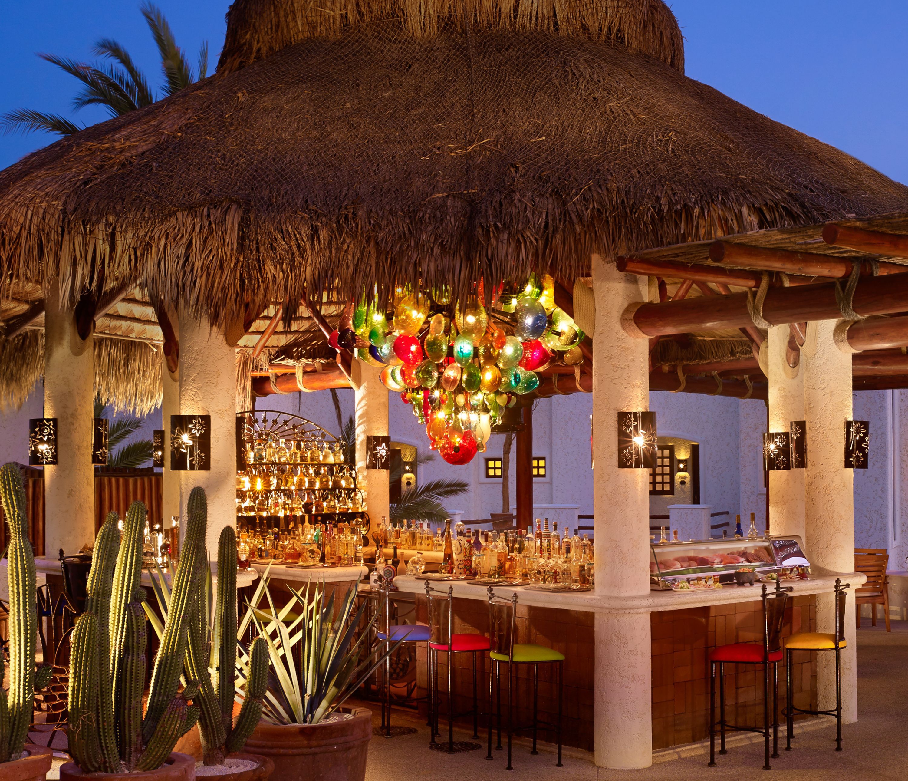 Tequila and Ceviche Bar in Cabo San Lucas Las Ventanas