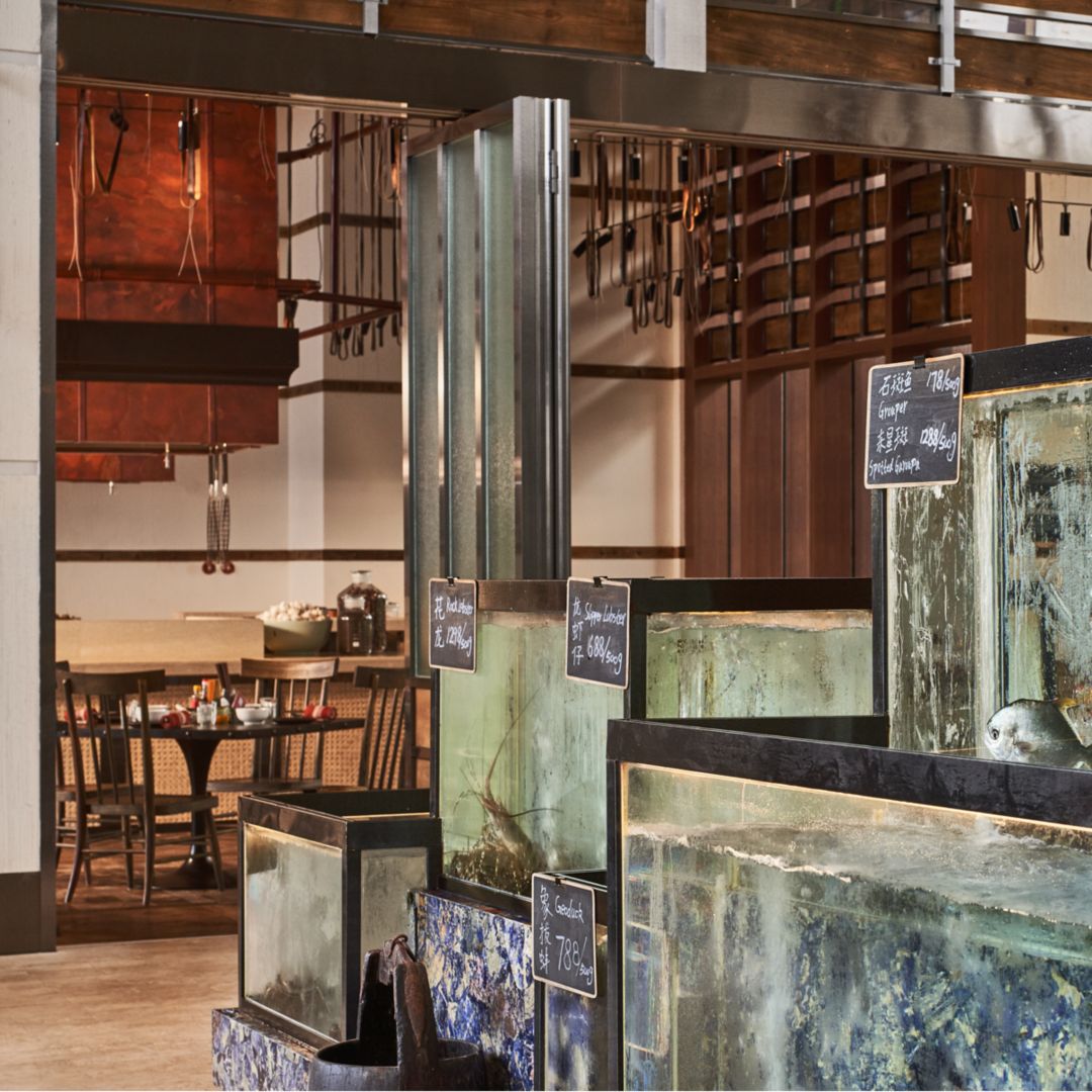 The Fishmonger Outdoor Dining Sanya Rosewood