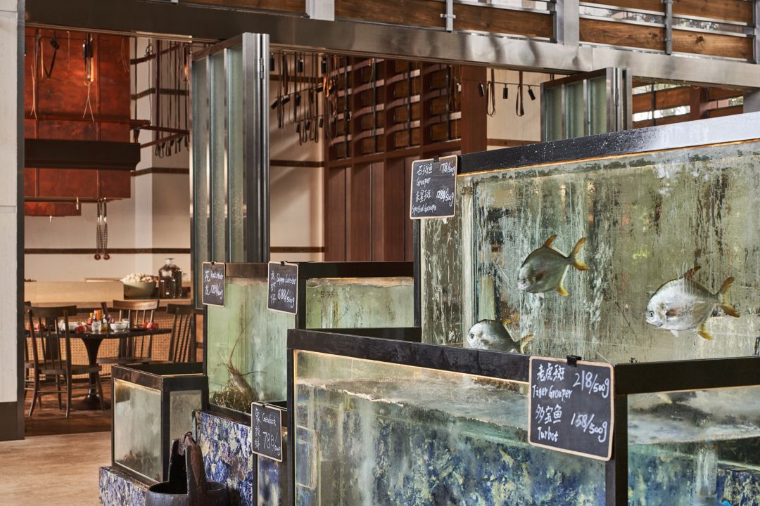 The Fishmonger Outdoor Dining Sanya Rosewood