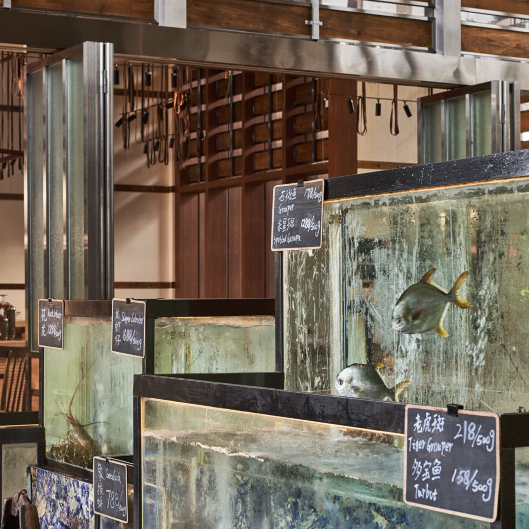 The Fishmonger Outdoor Dining Sanya Rosewood