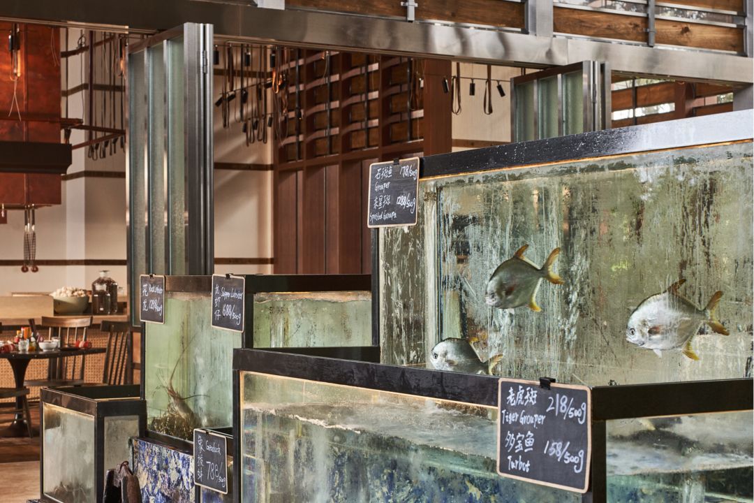 The Fishmonger Outdoor Dining Sanya Rosewood