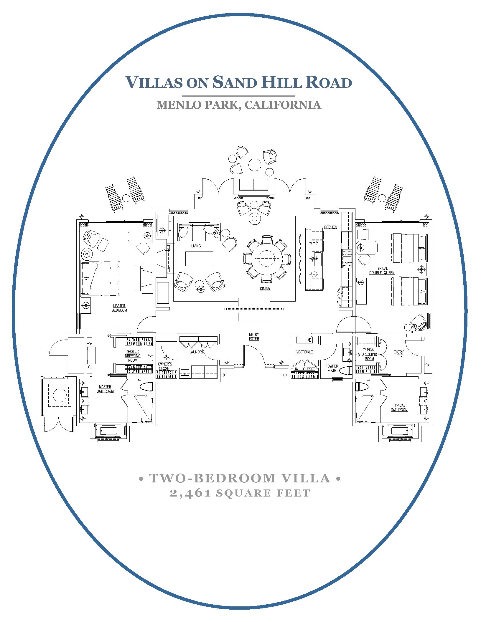 Presidential Villa Palo Alto Luxury Hotel Rosewood Sand Hill