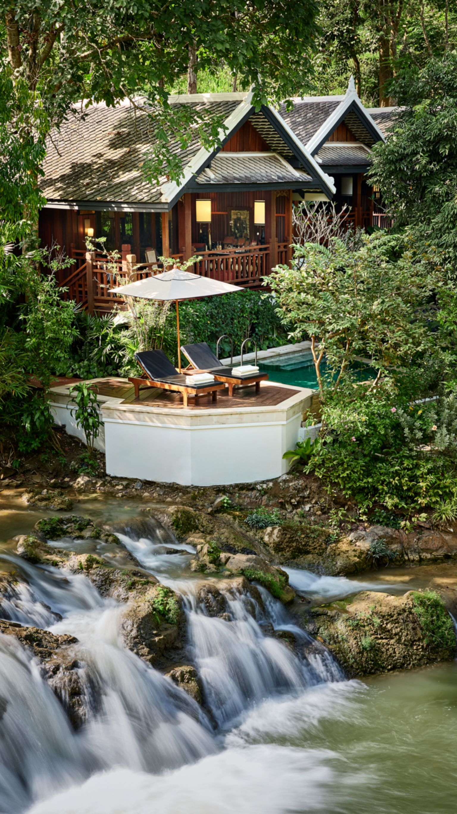 Waterfall Pool Villa | Rosewood Luang Prabang