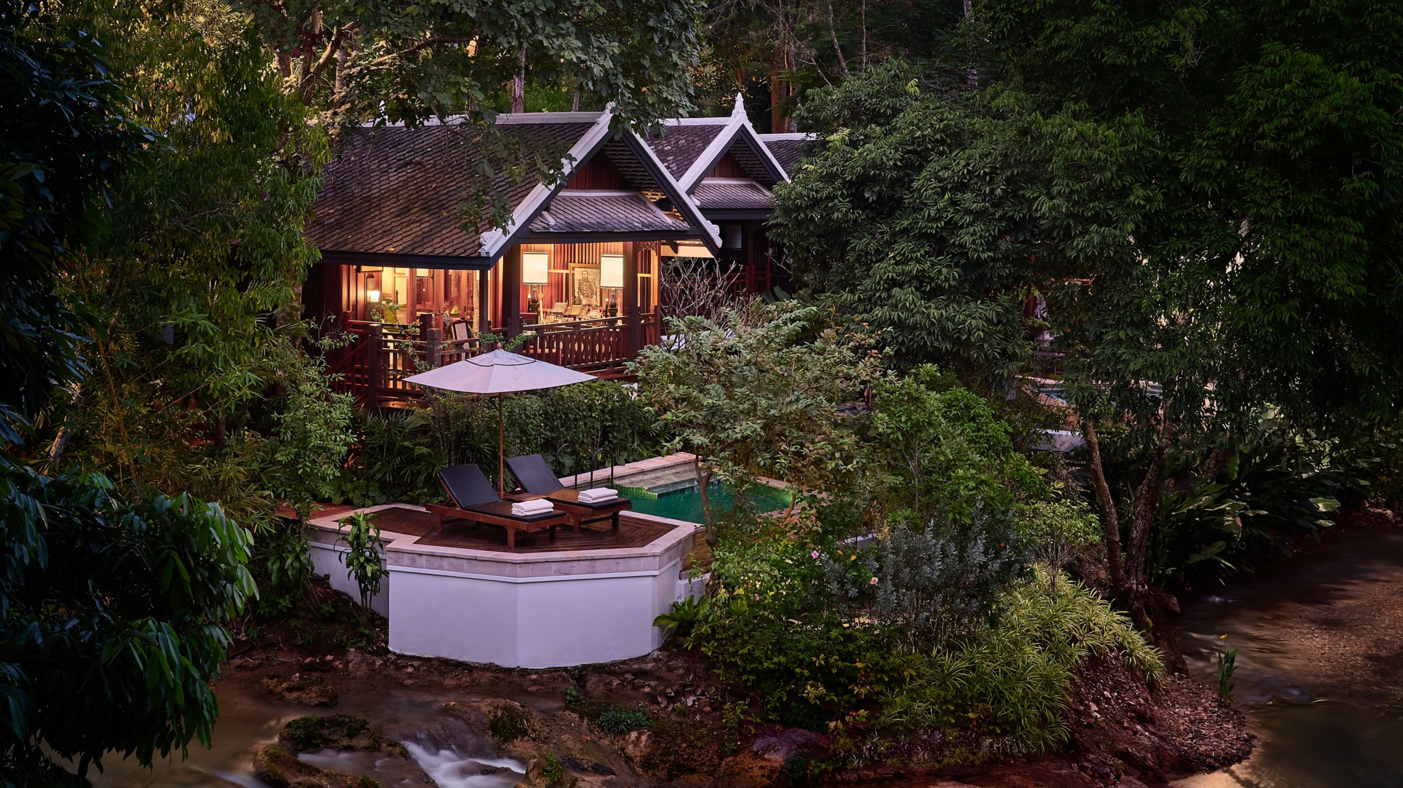 Waterfall Pool Villa | Rosewood Luang Prabang
