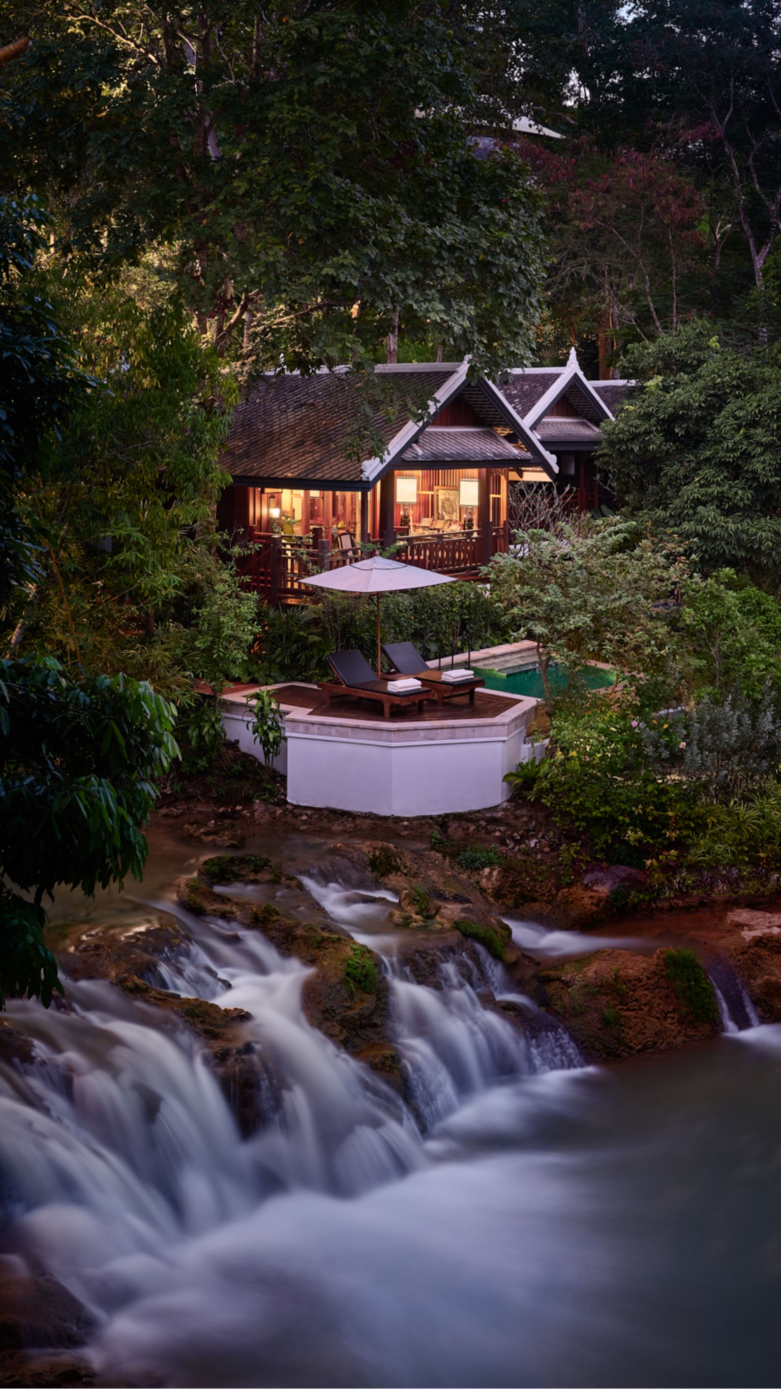 Waterfall Pool Villa | Rosewood Luang Prabang
