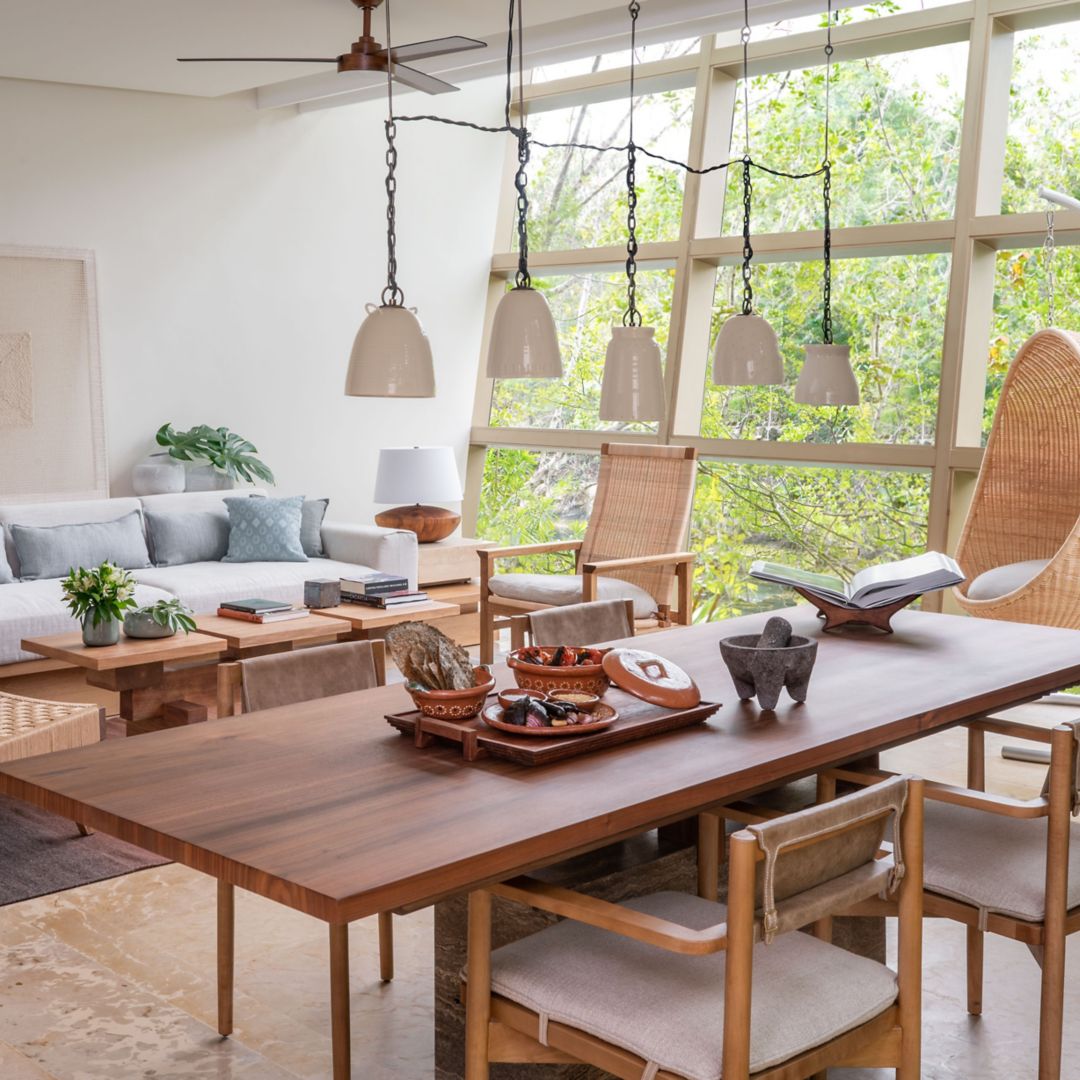 Rosewood Mayakoba Wellness suite living room area